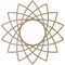Ekena Millwork Eleanor Wood Fretwork Pierced Ceiling Medallion, Birch, 34"OD x 13 1/8"ID x 3/8"T CMWP34X34X0375EABI - alternate 2